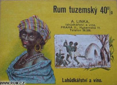 Alois Linka Peters Rum Labels Alois Linka Praha Czech Republic