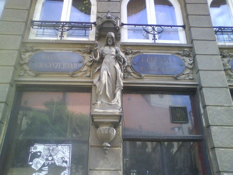 Alojz Rigele FileBratislava Pharmacy Salvator Christ The Saviour by Alojz Rigele