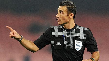 Alon Yefet Yefet to referee Anji Genk