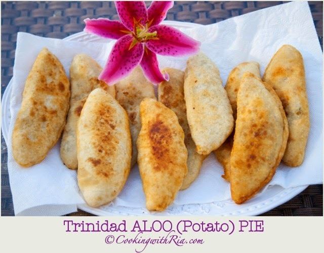 Aloo pie Trinidad Aloo Potato Pie