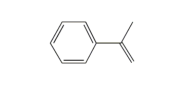 Alpha-Methylstyrene alphamethylstyrene Kovats Retention Index