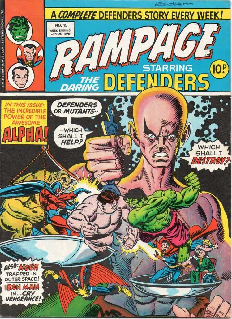 Alpha the Ultimate Mutant Rampage 15 Alpha The Ultimate Mutant Issue