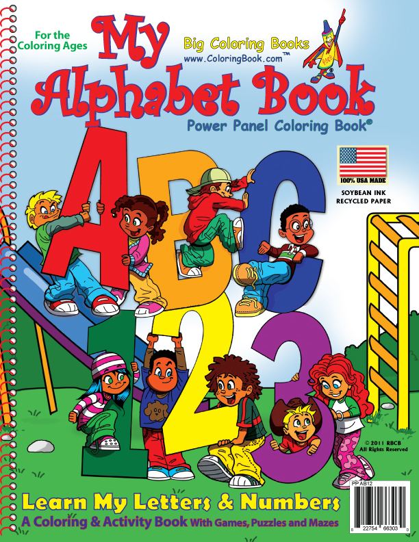 Alphabet book Coloring Books My Alphabet Book ABC123