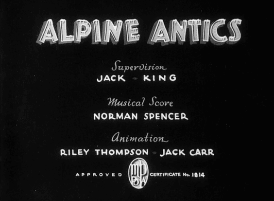 Alpine Antics (1936 film) movie scenes Alpine Antics 1936 