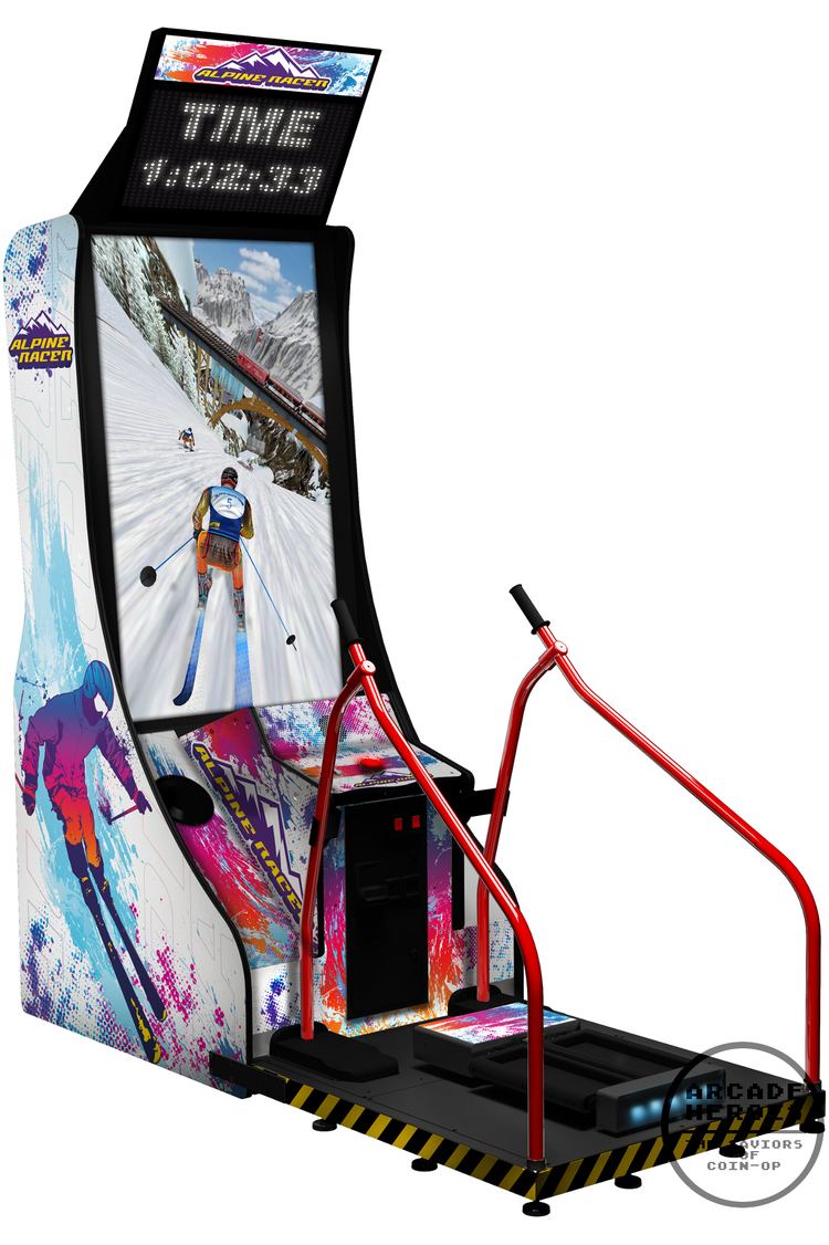 Alpine Racer Arcade Heroes Namco39s New Alpine Racer Arcade Prototype Cabinet