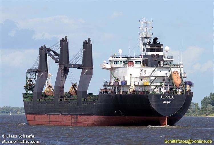 Alppila Vessel details for ALPPILA Bulk Carrier IMO 9381706 MMSI