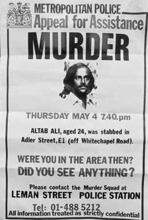 Altab Ali Altab Ali The racist murder that mobilised the East End BBC News