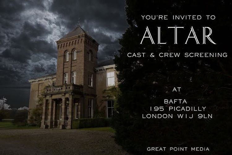 Altar (film) ALTAR feature film is heading for the Toronto Film Festival this
