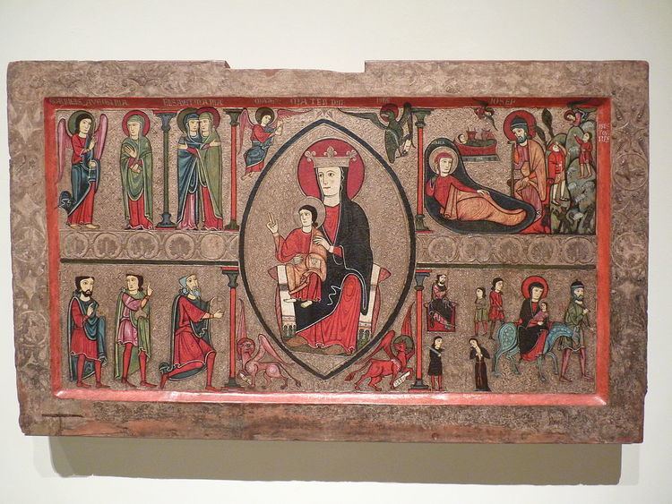 Altar frontal from Cardet