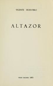 Altazor httpscoversopenlibraryorgbid6375070Mjpg