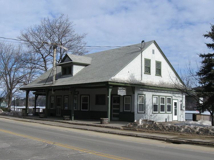 Alton Bay Railroad Station
