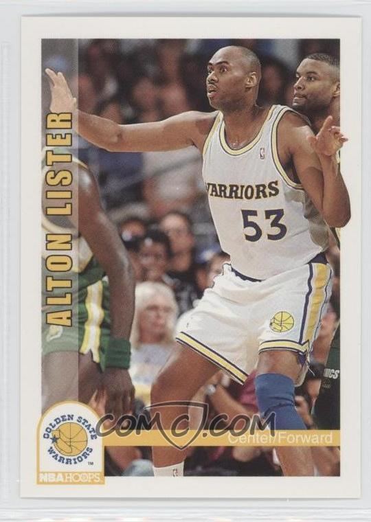 Alton Lister 199293 NBA Hoops 76 Alton Lister COMC Card Marketplace