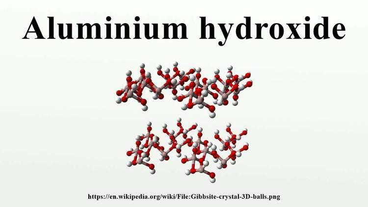 Aluminium hydroxide Aluminium hydroxide YouTube