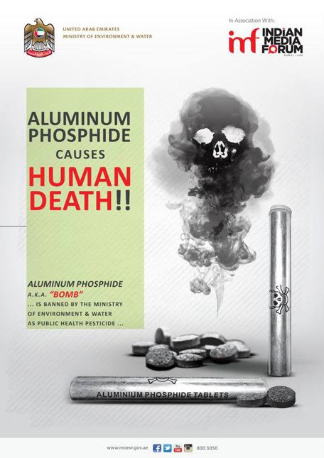 Aluminium phosphide Don39t use banned pesticides in your home it may kill your