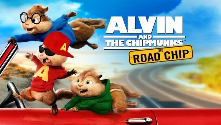 Alvin and the Chipmunks: The Road Chip Enter to Win Alvin And The Chipmunks The Road Chip on DVD Art