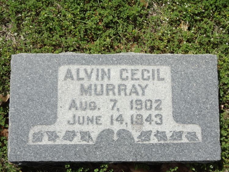 Alvin Cecil Murray Alvin Cecil Murray 1902 1943 Find A Grave Memorial