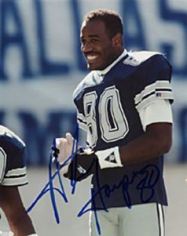 Alvin Harper Alvin Harper Memorabilia Autographed Signed