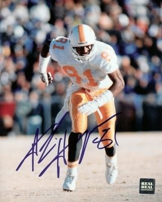 Alvin Harper University of Tennessee Vols Autographed Alvin Harper Photo