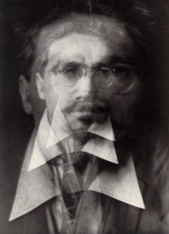 Alvin Langdon Coburn Vortograph of Ezra Pound Alvin Langdon Coburn Biblioklept