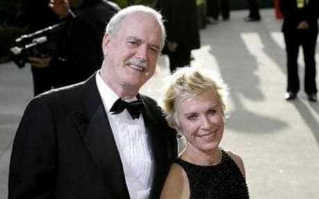 Alyce Cleese John Cleese in 12 million divorce settlement Telegraph