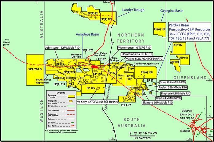 Amadeus Basin Australia Trident Energy farms into Central Petroleum39s Amadeus