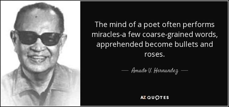 Amado V. Hernandez QUOTES BY AMADO V HERNANDEZ AZ Quotes