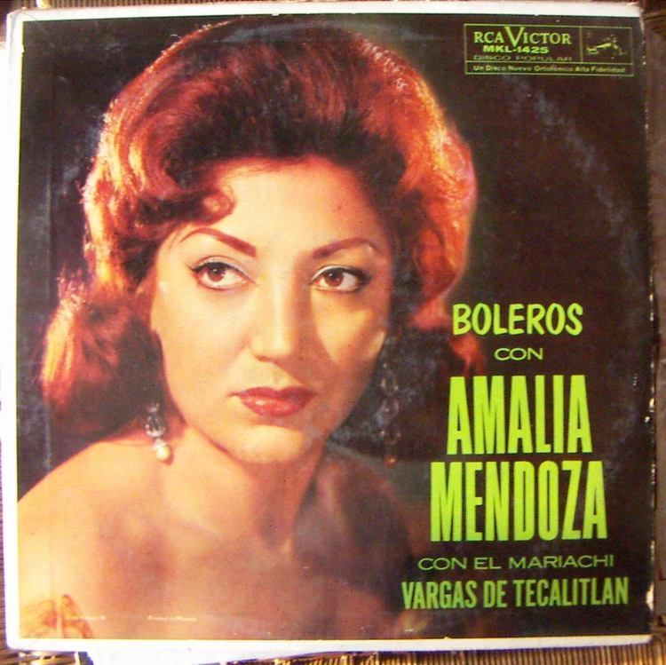 Amalia Mendoza Bolerocon Amalia Mendoza Lp 12 US 3200 en MercadoLibre