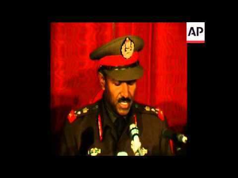 Aman Andom SYND 21 9 74 ACTING HEAD OF STATE AMAN ANDOM PRESS CONFERENCE YouTube