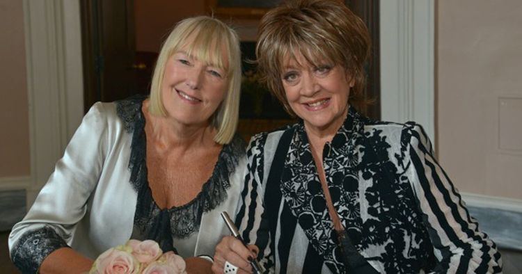 Amanda Barrie Amanda Barrie I came out at 67 and married for a second time when I