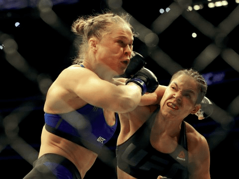 Amanda Nunes Ronda Rousey loses comeback fight 48 seconds Business Insider