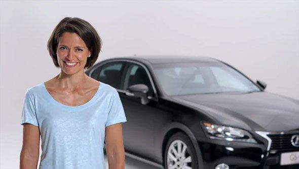Amanda Stretton Discover the Lexus GS with Amanda Stretton video Lexus