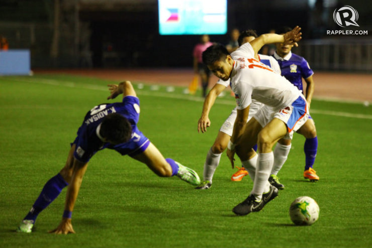 Amani Aguinaldo Azkals vs Thailand ends in scoreless draw