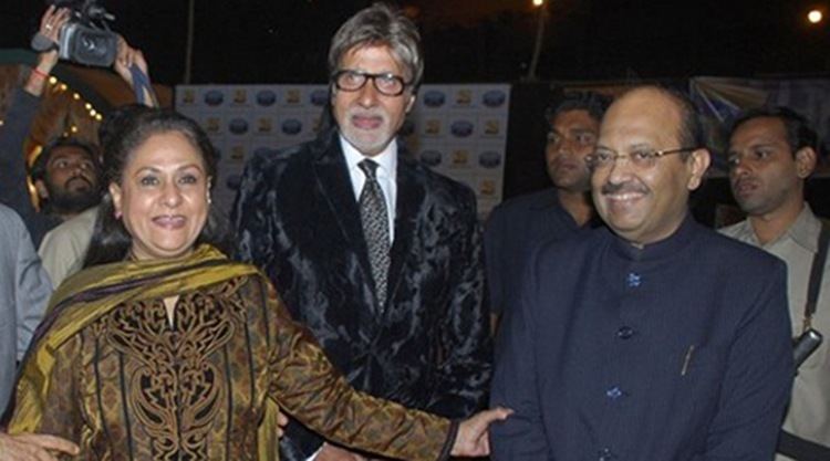 Amar Singh (politician) Amar Singh a friend has right to say anything Amitabh Bachchan