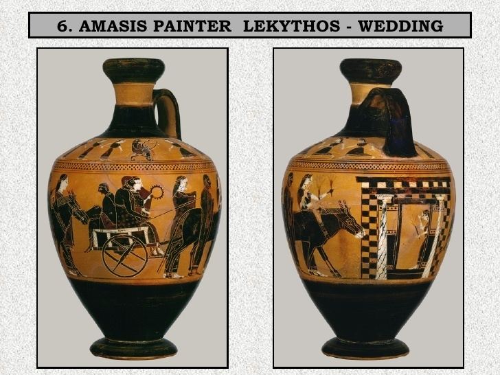 Amasis Painter 6Amasis Lekythos Wedding