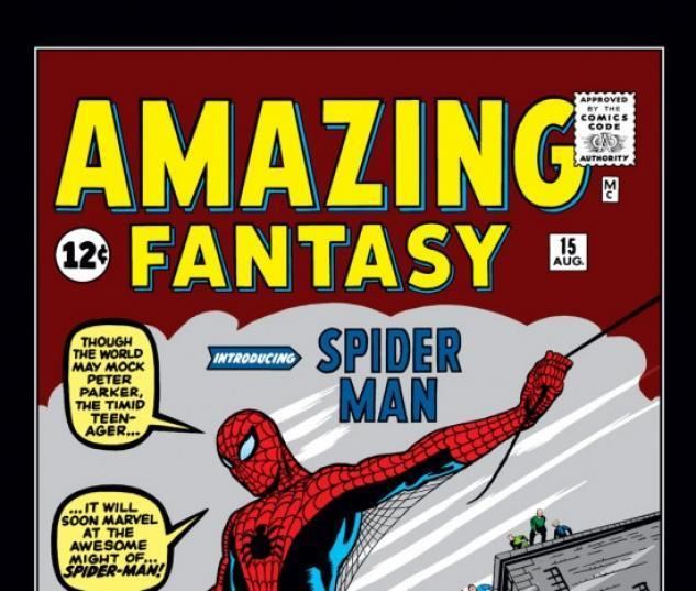 Amazing Fantasy Amazing Fantasy 1962 15 Comics Marvelcom