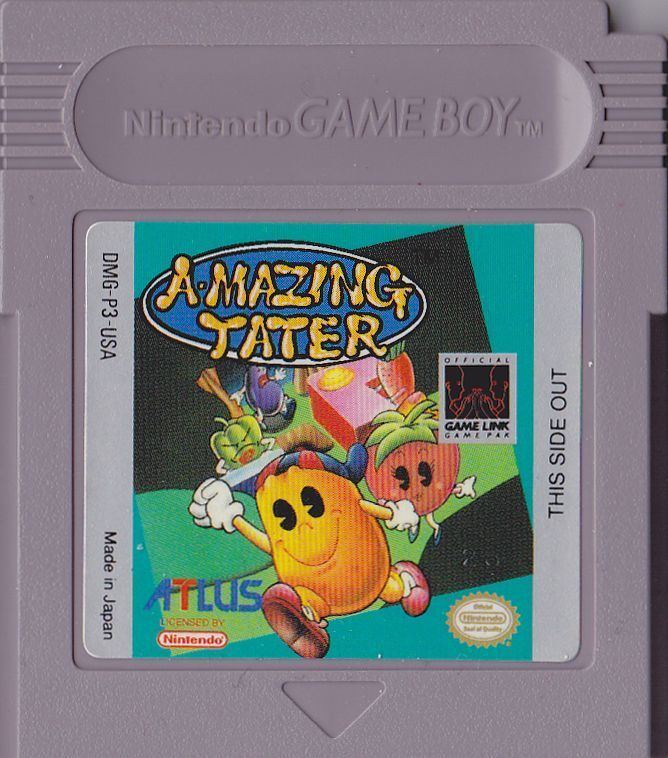 Amazing Tater Amazing Tater 1991 Game Boy box cover art MobyGames