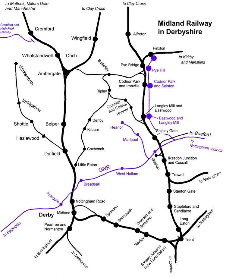 Ambergate–Pye Bridge line