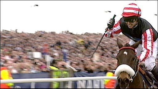 Amberleigh House BBC Sport Horse Racing Archive Amberleigh House wins epic