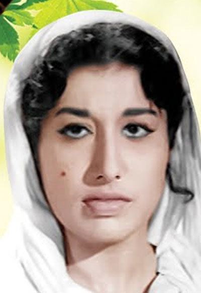 Ambika Sukumaran wearing a white hijab