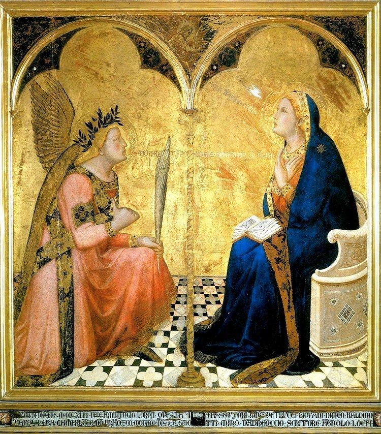 Ambrogio Lorenzetti Annunciazione Ambrogio Lorenzetti Wikipedia