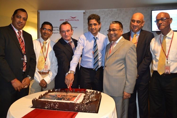 Amédée Maingard Air Mauritius clbre la distinction du salon Amde Maingard Cote