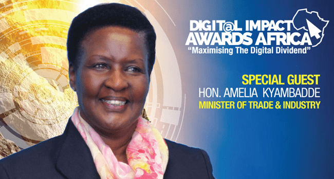 Amelia Kyambadde Hon Amelia Kyambadde will be special guest at the 2nd Digital Impact