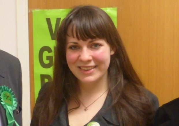 Amelia Womack Green Party deputy Amelia Womack visits Chichester