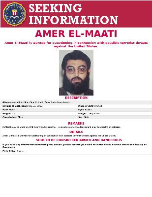 Amer el-Maati AMER ELMAATI FBI
