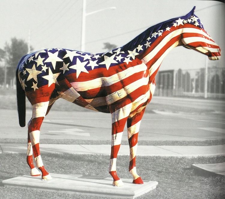 American Flag (horse) Carousel Workshop Carousel and Rocking Horses