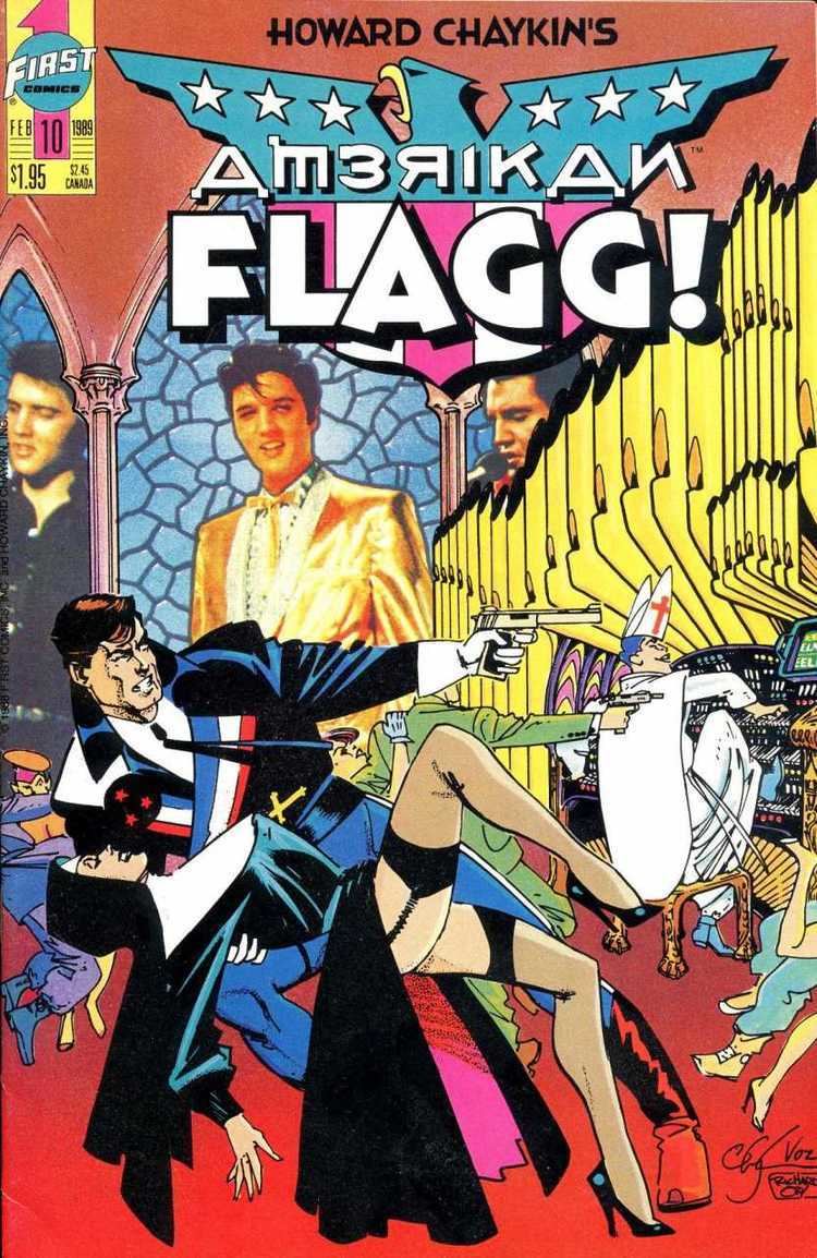 American Flagg! Howard Chaykin39s American Flagg Volume Comic Vine