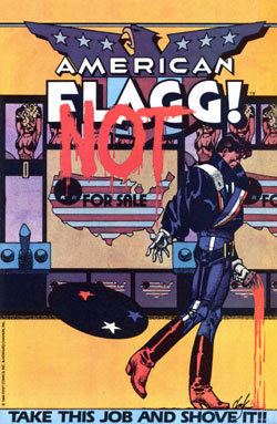 American Flagg! DYNAMIC FORCES AMERICAN FLAGG VOLUME 1 HARDCOVER COLLECTION