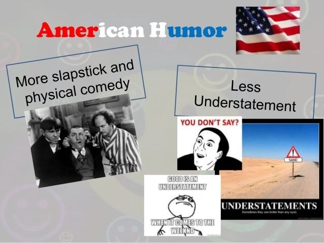 American humor British and american humor