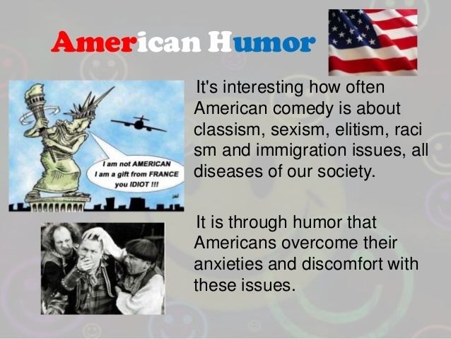 American humor British and american humor