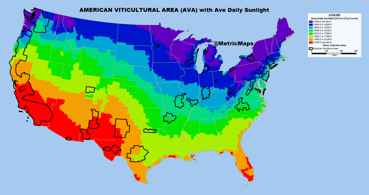 American Viticultural Area The Geographic Pedigree of American Wine American Viticultural